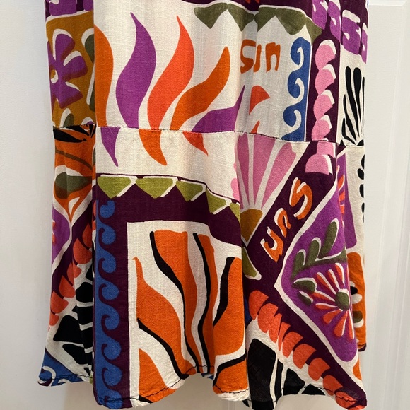 Colorful Patterned Dress - Picture 3 of 6